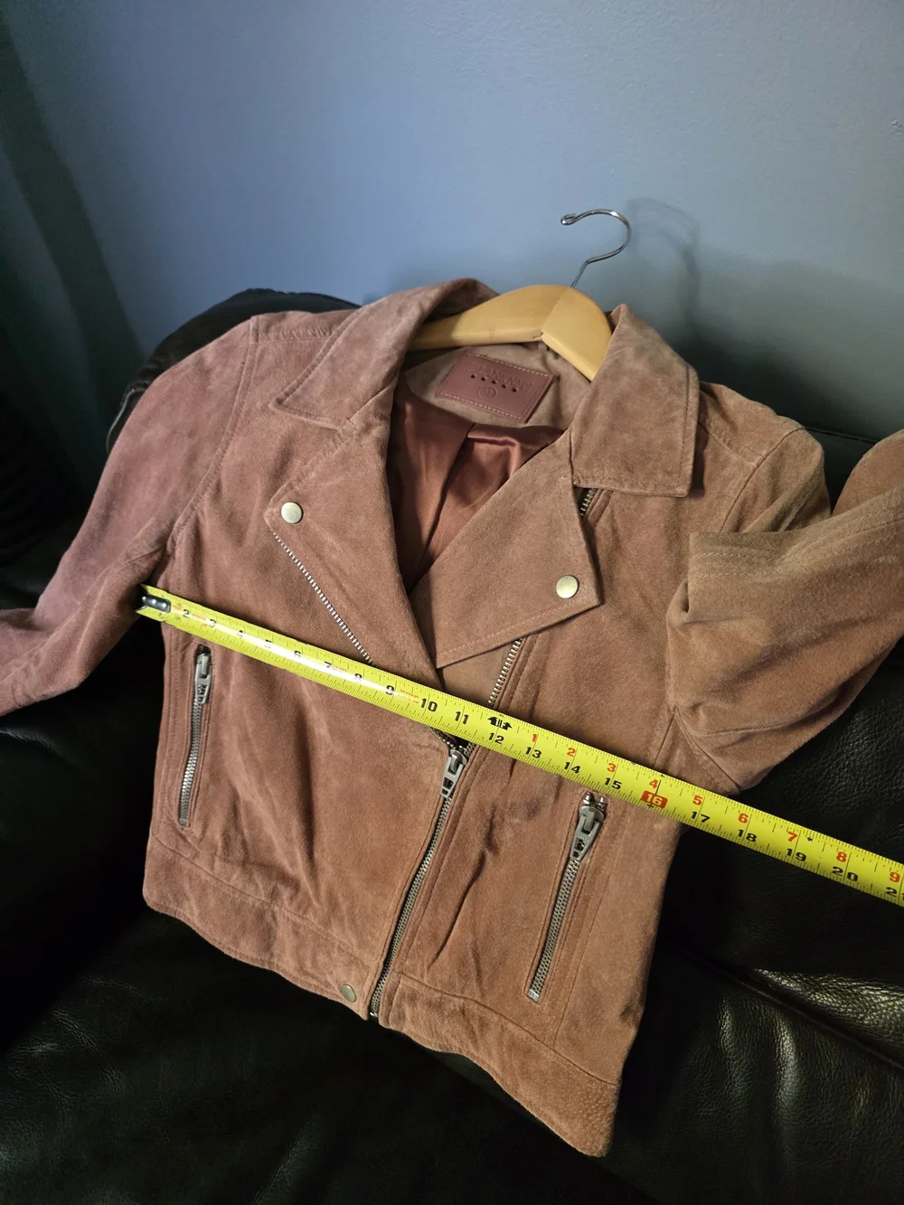 Blank NYC suede moto